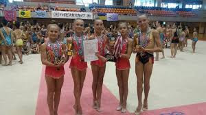 Гимнастки Днепра выиграли турнир в Японии