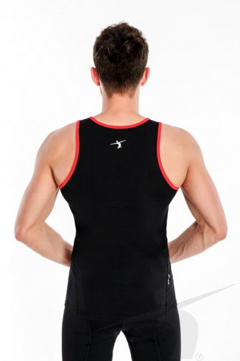 Майка для соревнований мужская черная