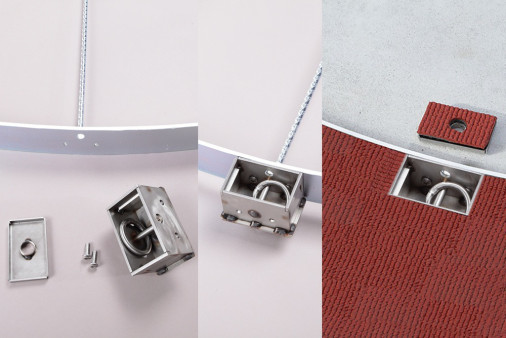 Круг для метания диска соревновательный DC-250_DT