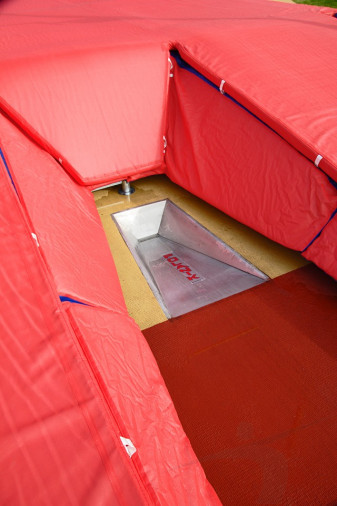 Короб сектора прыжков с шестом соревновательный PVBOX-S