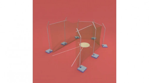 Защитная клетка для метания диска мобильная Mobile 2.0