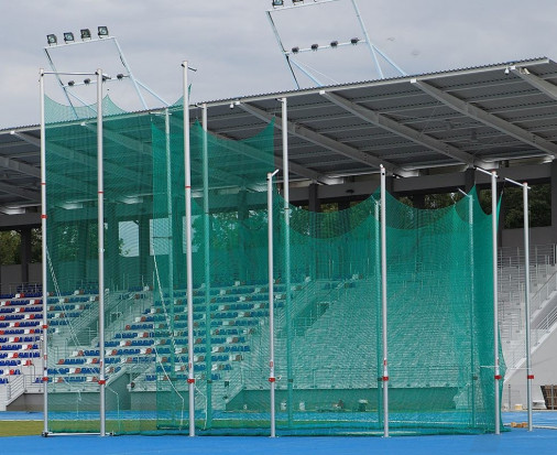 Защитная клетка для сектора метания молотов и дисков KLM-7/10-А