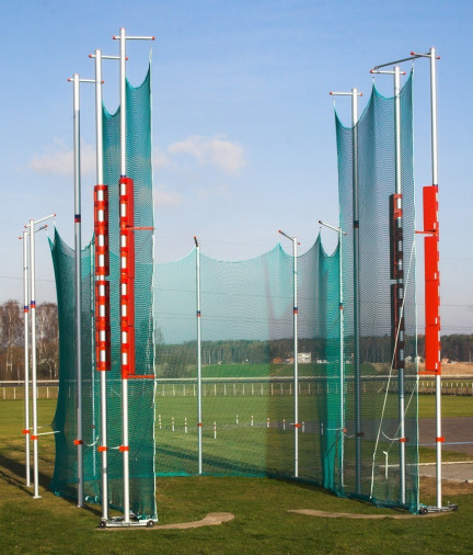 Комплект защиты для стоек клетки для метания ZO-1