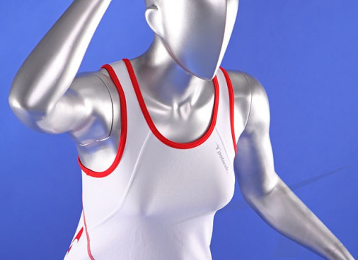 Майка женская белая