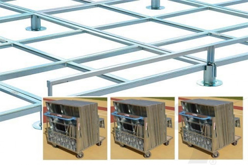 Модульная сетчатая платформа ST-12,2x6