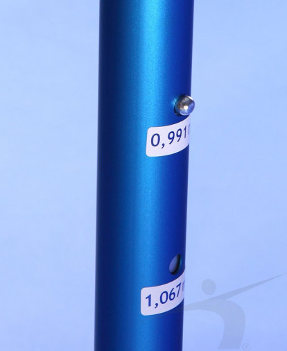 Барьер соревновательный цельный алюминиевый S-018-P