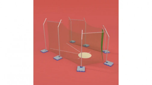 Защитная клетка для метания диска мобильная Mobile 2.0