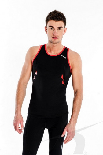 Майка для соревнований мужская черная