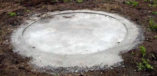 Круг для толкания ядра соревновательный S-243