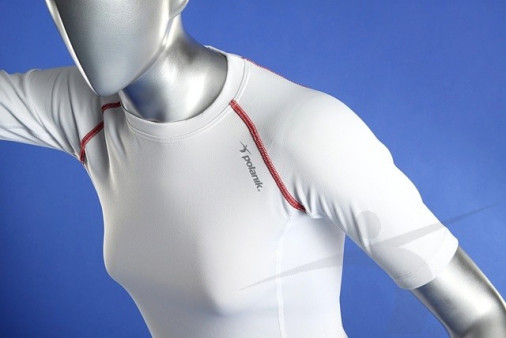 Тренировочная футболка женская белая