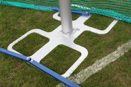 Комплект наземных анкеров клетки для метания диска K6-0237