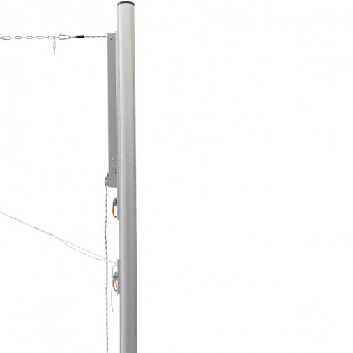 Волейбольная стойка со встроенным тросом/натяжным блоком