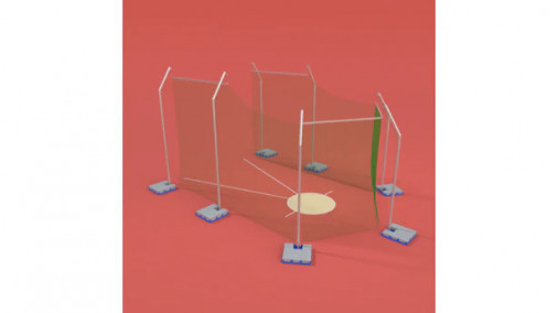 Защитная клетка для метания диска мобильная Mobile 2.0