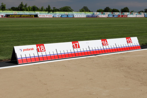 Линейка для измерения длины прыжка регулируемая LU17R-S0283