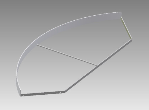 Круг для толкания ядра тренировочный S16-508