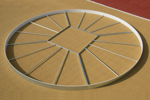 Круг для метания диска соревновательный DC-250_DT