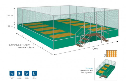 Батутный комплекс 