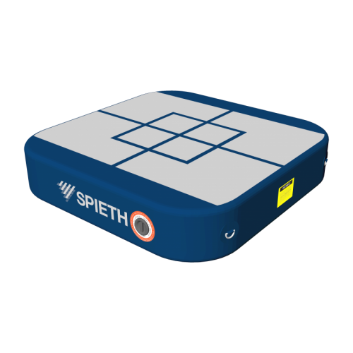 Надувной квадратный мат 100 х 100 х 20 см