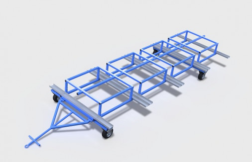 Тележка для барьеров