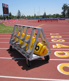 Тележка для стартовых  колодок