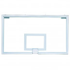 Щит баскетбольный 180х105 см, стеклянный