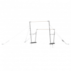 Брусья разновысокие KOMBI с натяжением и жердями FIBERFLEX Брусья разновысокие KOMBI с натяжением и жердями FIBERFLEX