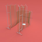 Защитная клетка для сектора метания молота Nordic Sport стальная